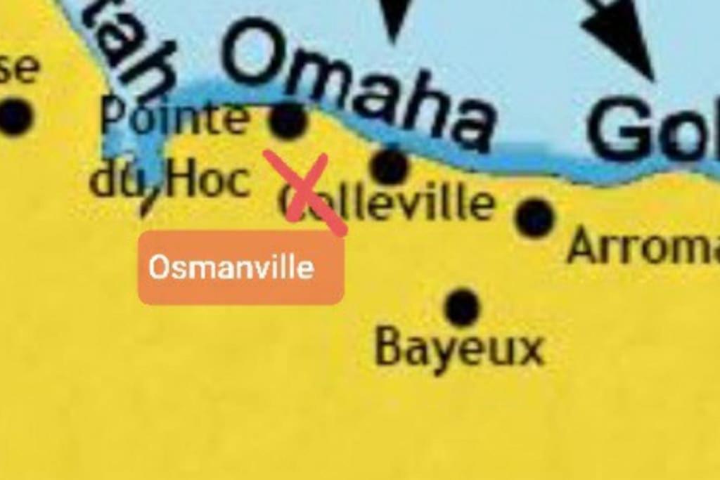 Loft Proche Des Plages Et Sites Du Debarquement Osmanville Екстериор снимка